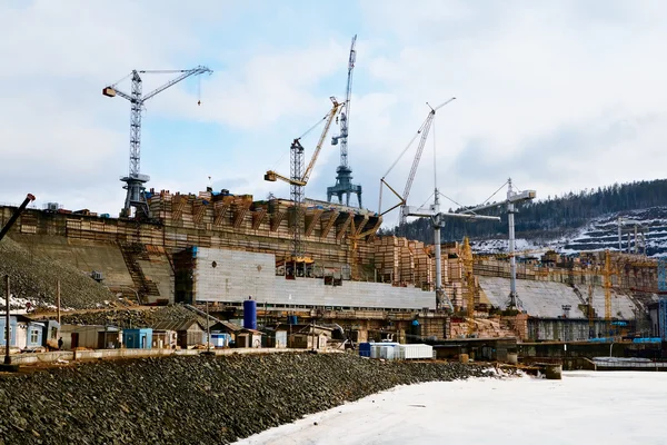 stock image 203 - Construction Boguchanskaya GES