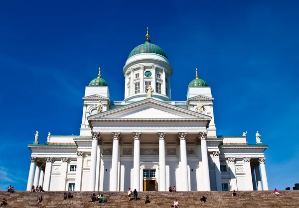 Katedrála svatého Mikuláše v Helsinki.finlyandiya.. — Stock fotografie