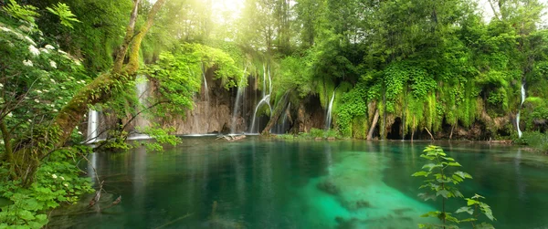 Park narodowy plitvitce, Chorwacja — Zdjęcie stockowe