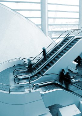 Escalator and clipart