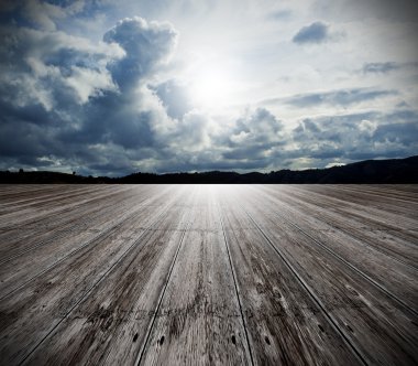 Background wood floor clipart