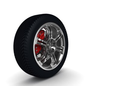 Car Wheel clipart