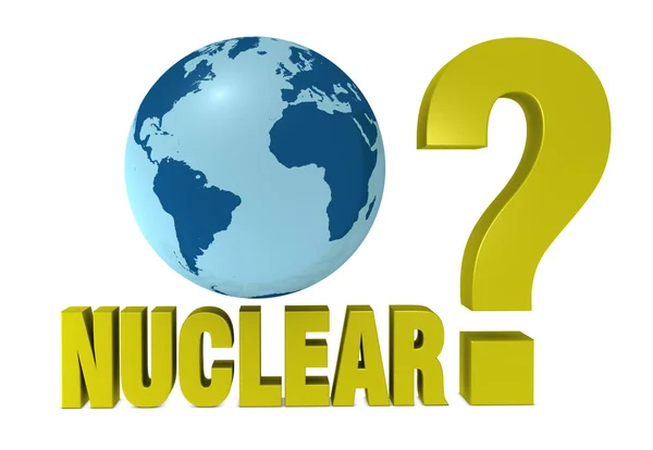 stock image Nuclear question