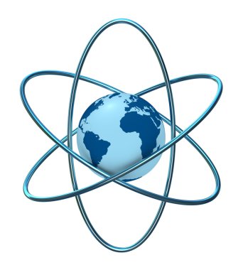 Atom earth clipart