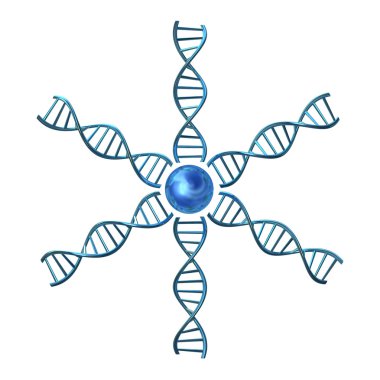 Dna helices clipart