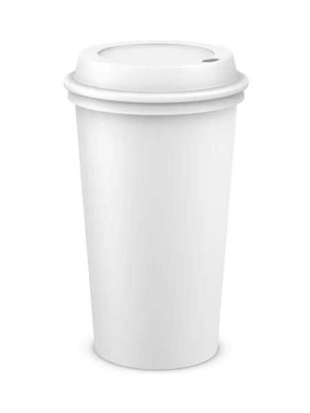 Kávé műanyag pohár — Stock Fotó