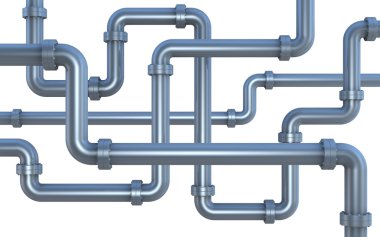 Lot of pipes clipart