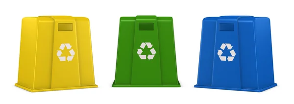 Contenedores de residuos —  Fotos de Stock