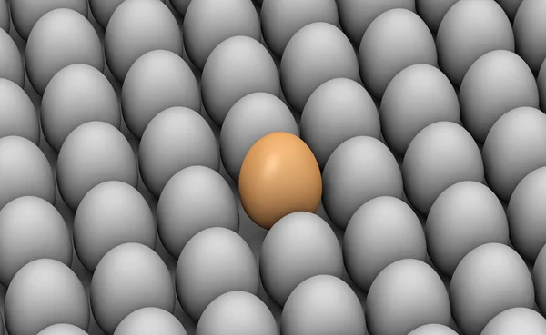 Anführer der Eier — Stockfoto
