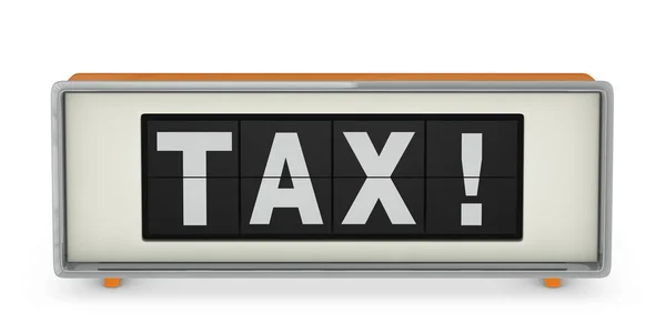Dia dos Impostos — Fotografia de Stock