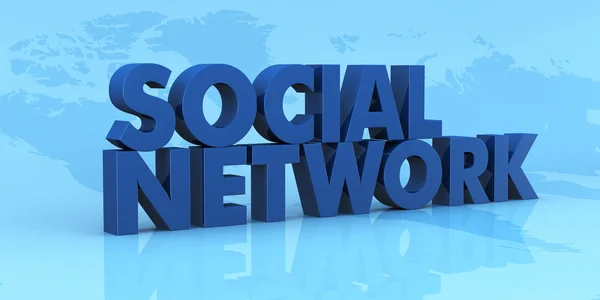 Social network — Stock Photo, Image