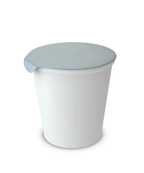 Yogurt cup — Stock Photo, Image