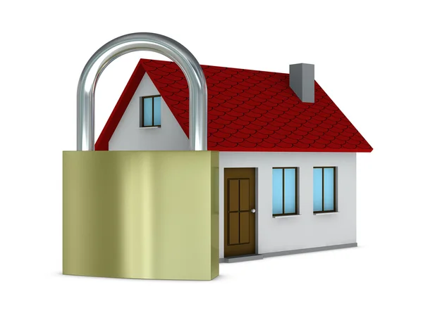 Protected house — Stock Photo, Image