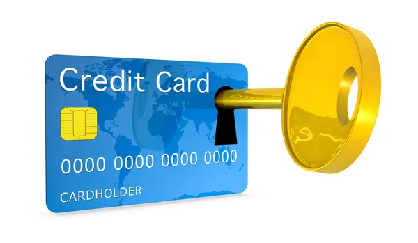 Credit card security — Stock Photo, Image