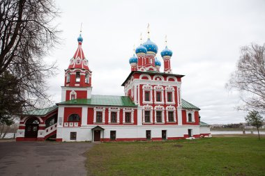 Church Of The Prince Dimitry-on-blood clipart