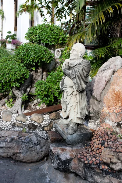Estatua de piedra en Wat Po — Foto de Stock