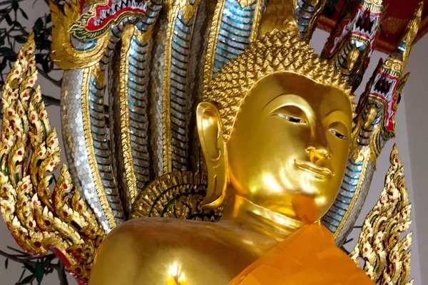 Boeddhabeelden in wat pho, thailand — Stockfoto