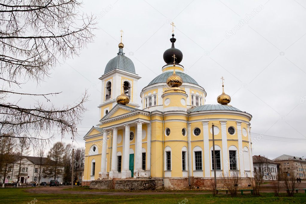 The Grand Cathedral of The Dormition in Myshkin.
