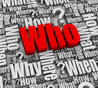 Who? clipart