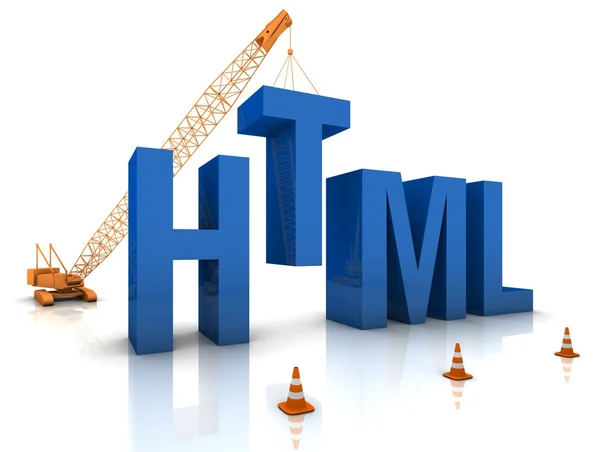 HTML-kodning — Stockfoto
