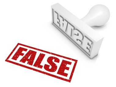 False clipart