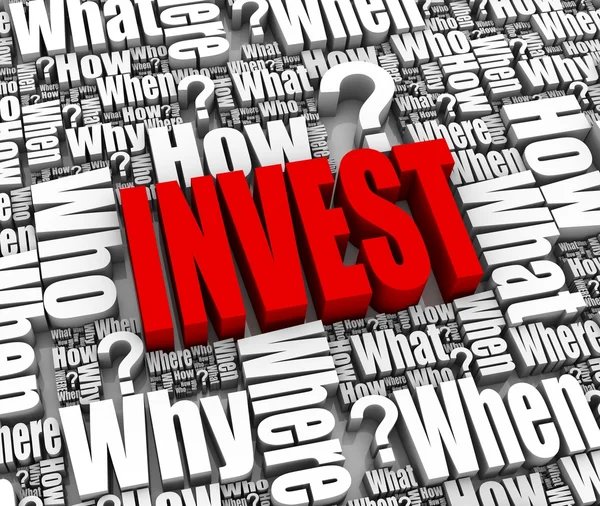 Investitionsstrategie — Stockfoto