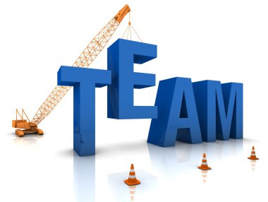 Building a Team clipart