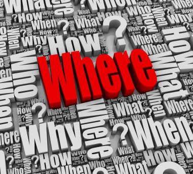 Where? clipart