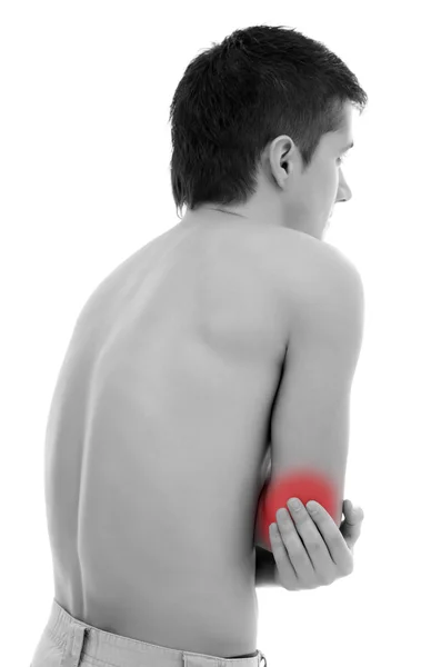 팔꿈치 통증 — 스톡 사진