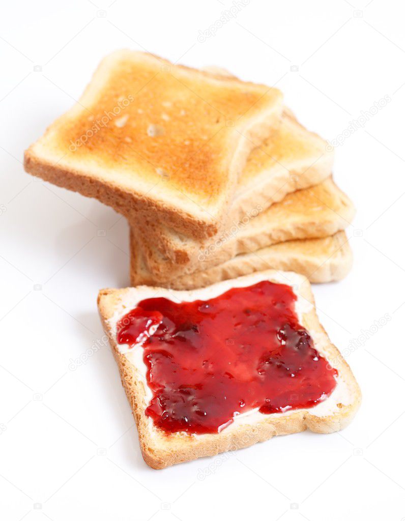 Toast and jam