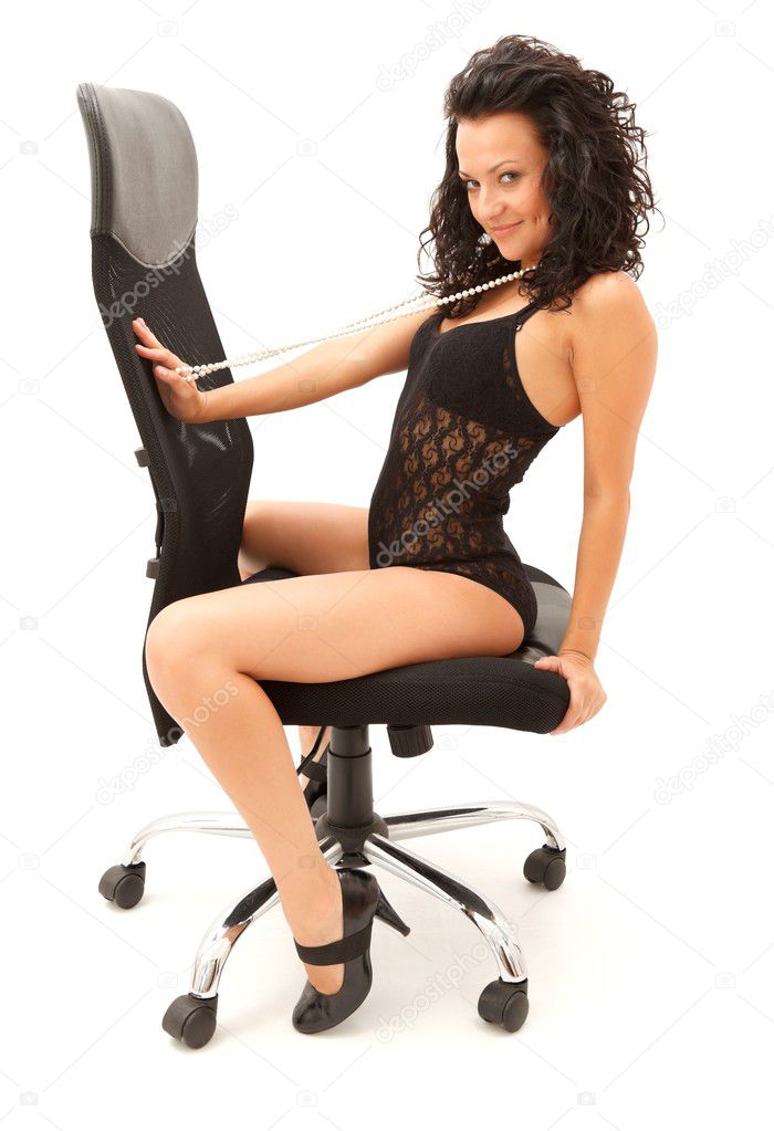 Sexy woman in the office