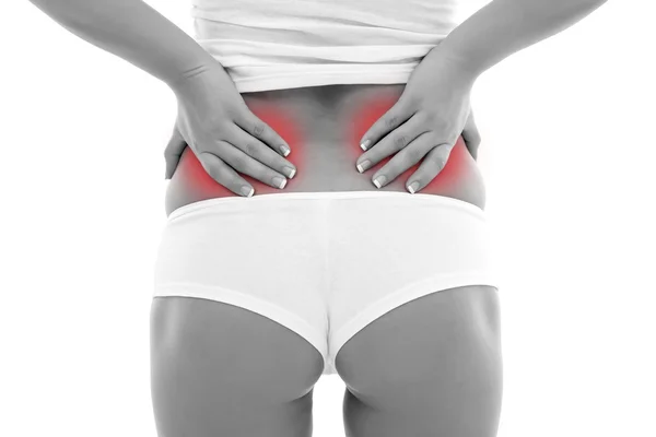 Back pain Royalty Free Stock Images
