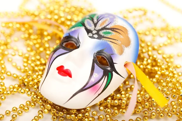Карнавальная маска и аксессуары для вечеринки — стоковое фото