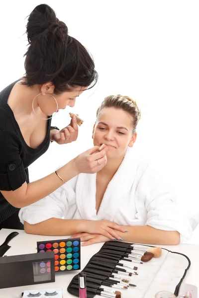 At the beautician — Stock Photo, Image