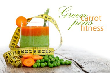 Vegetable smoothie clipart