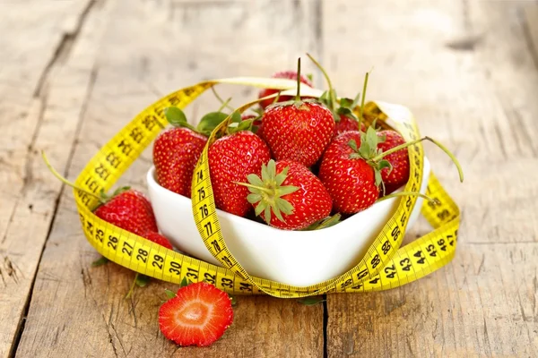 Zdravá strava s ovocem — Stock fotografie