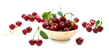 Sweet cherries clipart