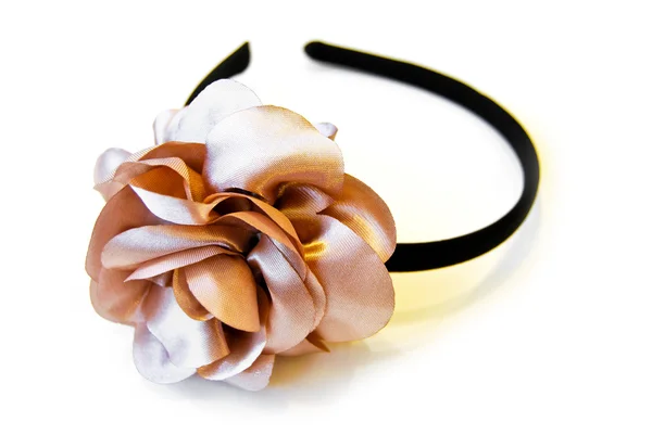 Cobertura para a cabeça artesanal estilo flor — Fotografia de Stock