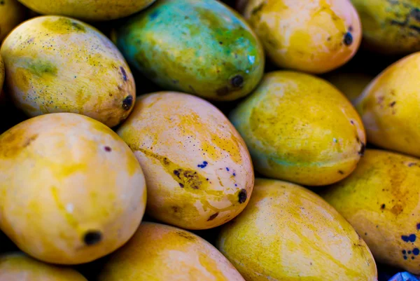 Mango fresco sul mercato — Foto Stock