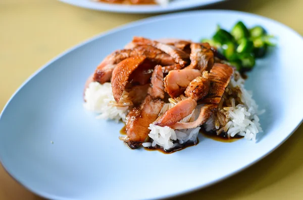 stock image Teriyaki pork rice