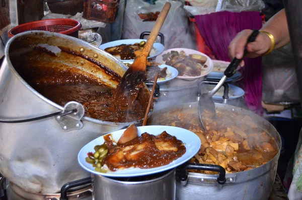 Tay gıda hazırlanması — Stok fotoğraf