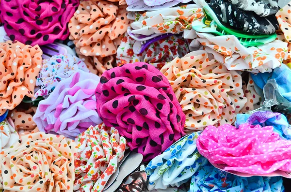 Variety of colorful hair accessories — Stock Photo, Image