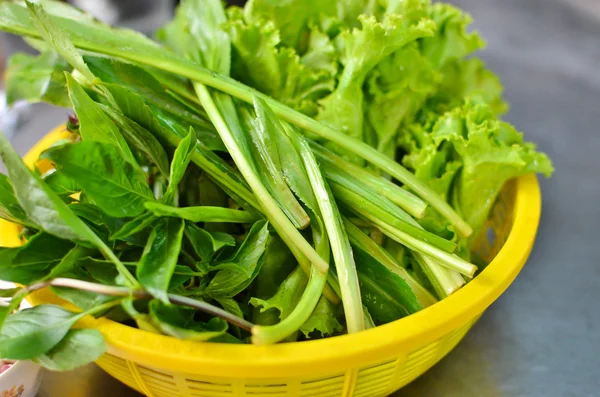 Variedade de legumes para alimentos vietnamitas — Fotografia de Stock
