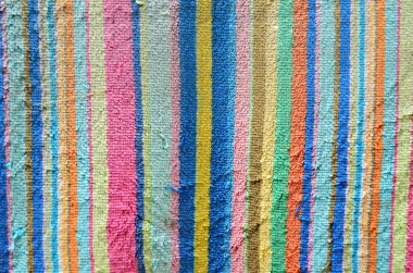 Vintage eski renkli kumaş dokusu
