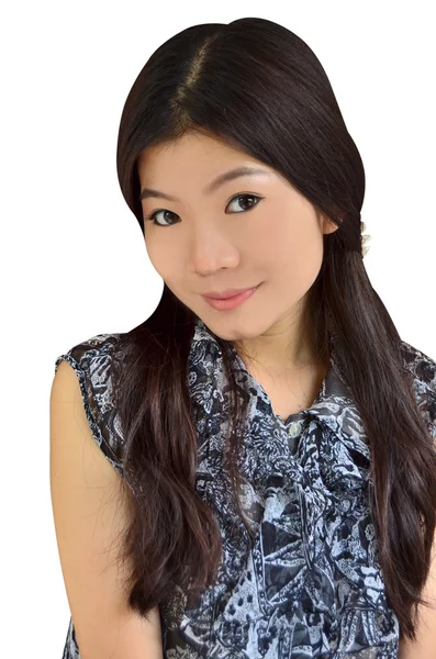 Retrato de bela mulher asiática — Fotografia de Stock