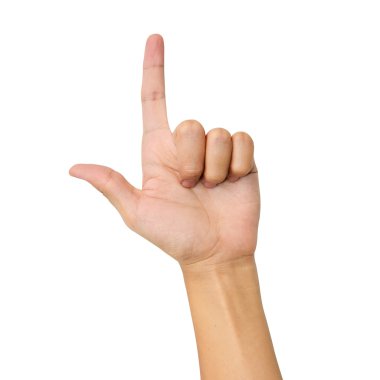 Hand pointing direction clipart