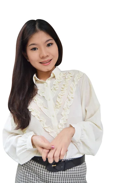 Porträtt av asiatiska affärskvinna — Stockfoto