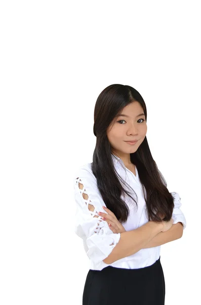 Retrato de asiático mulher de negócios — Fotografia de Stock