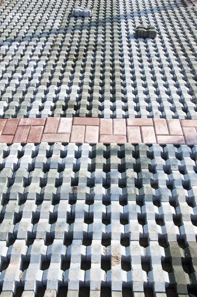 New brick laying — Stock Photo, Image