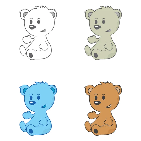 Bonitos osos — Foto de Stock